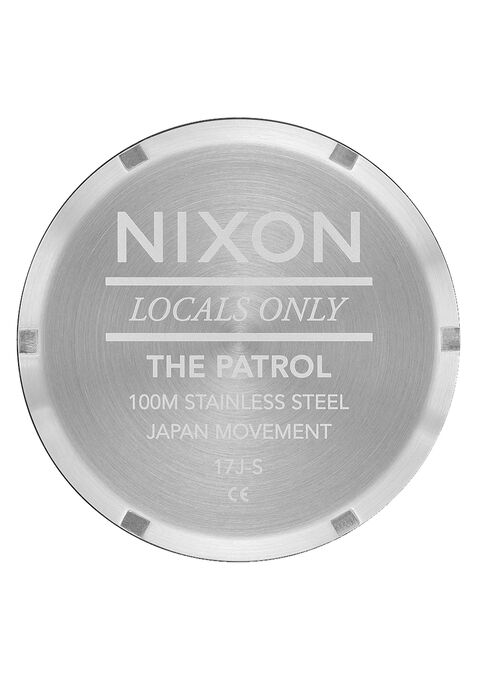 Nixon Patrol Watch-Navy/Silver