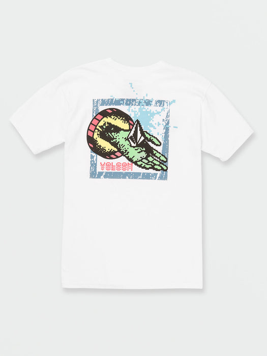 Volcom Digital Dimension Tee-White