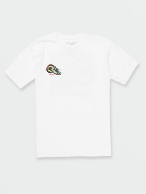Volcom Digital Dimension Tee-White— Alternate View