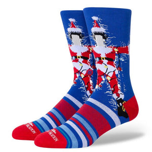 Stance Christmas Vacation Socks-Blue