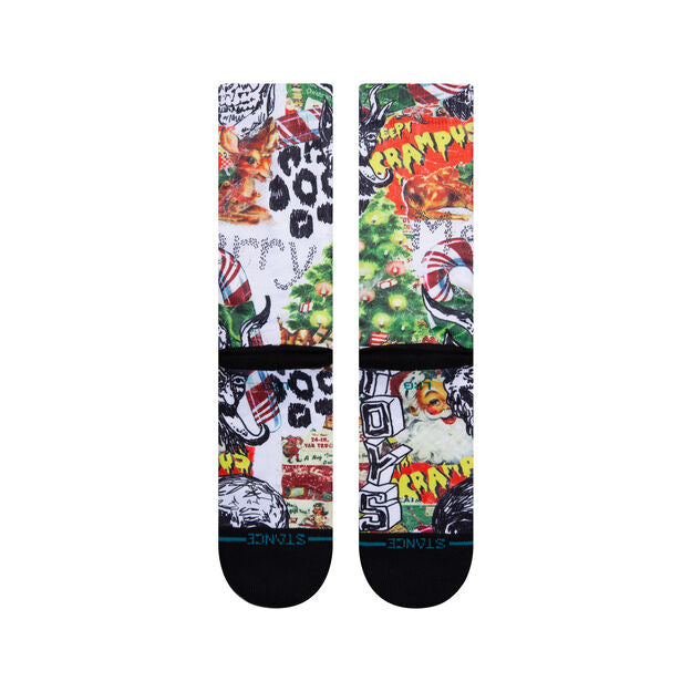 Stance Merry Krampus Socks-White