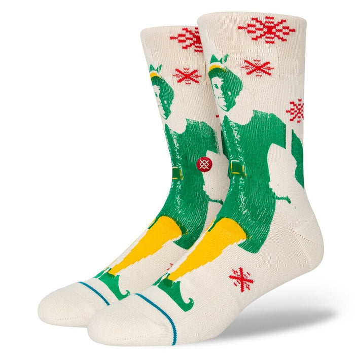 Stance Buddy The Elf Socks-Off White