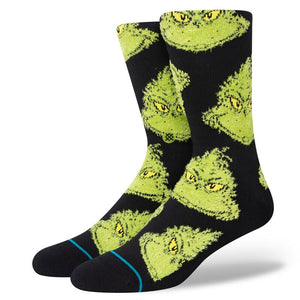 Stance Mean One Socks-Black