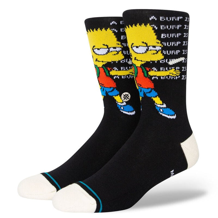 Stance Troubled Socks-Black