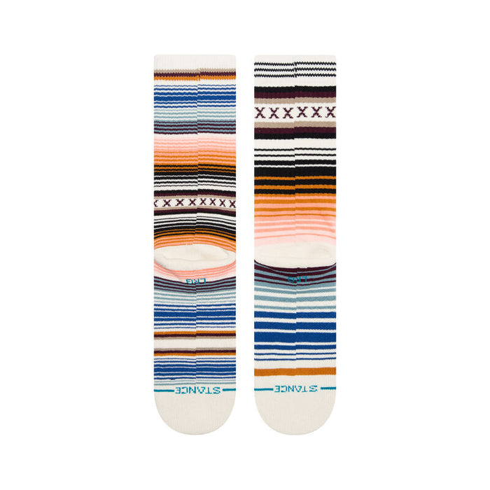 Stance Curren St Crew Socks-Wine