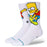 Stance Bart Simpson Socks-White