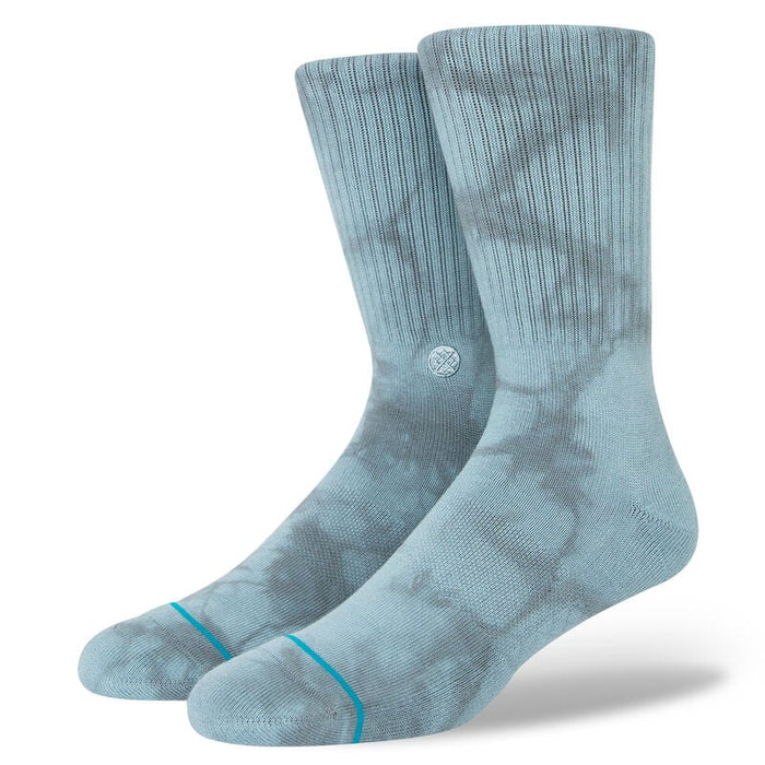 Stance Icon Dye Socks-Blue Steel