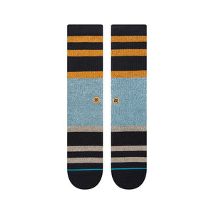 Stance Staggered Socks-Washed Black— Alternate View