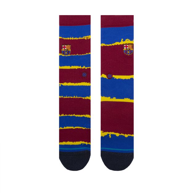Stance FCB Stripe Socks-Maroon