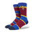 Stance FCB Stripe Socks-Maroon