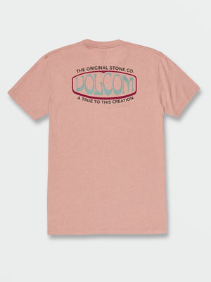 Volcom Roseton Tee-Blush Heather— Alternate View