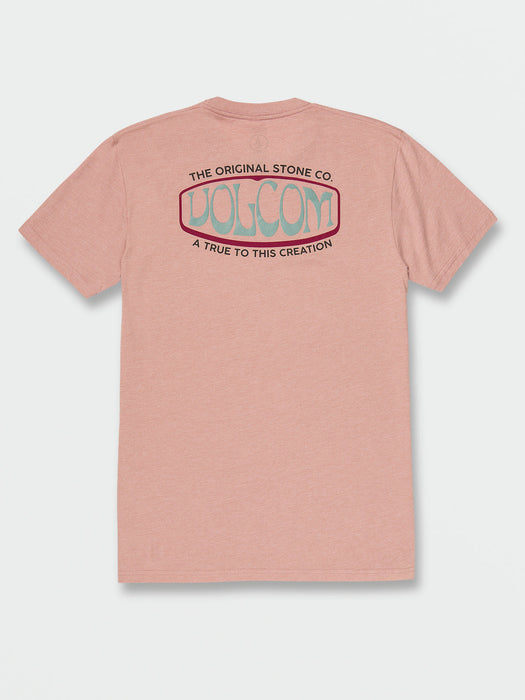 Volcom Roseton Tee-Blush Heather