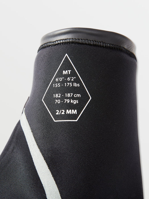 Volcom Modulator 2mm S/S Wetsuit-Black