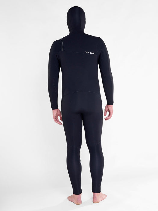 Volcom Modulator 4/3 Hooded Wetsuit-Black