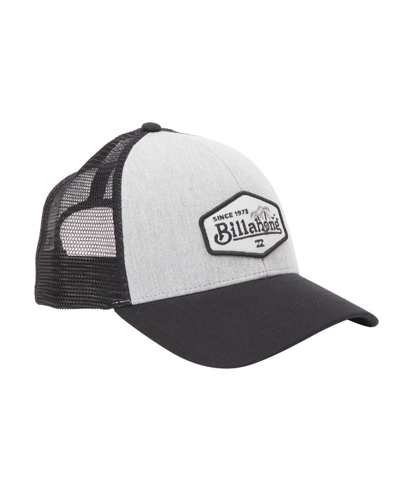 Billabong Toddler Walled Trucker Hat-Black/Grey