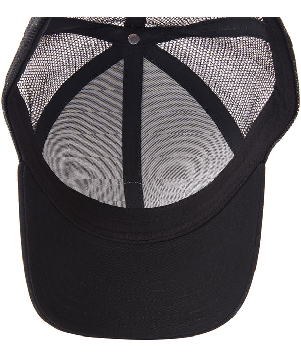 Billabong Toddler Walled Trucker Hat-Black/Grey