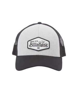 Billabong Toddler Walled Trucker Hat-Black/Grey— Alternate View