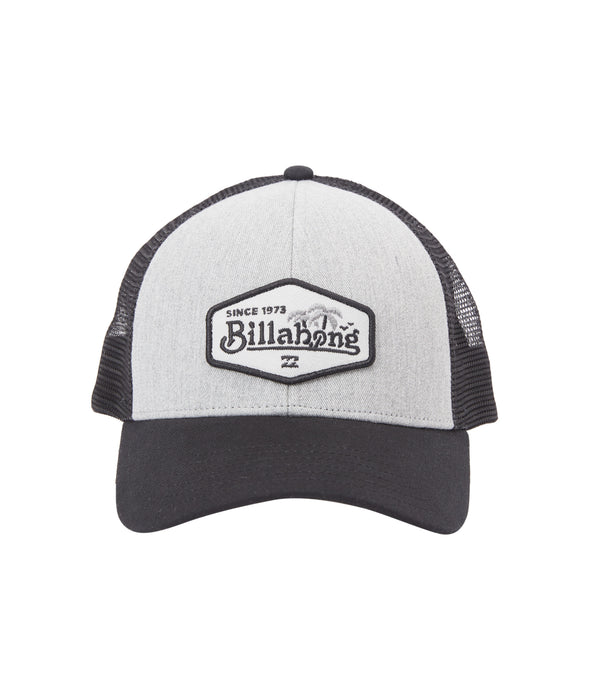 Billabong Toddler Walled Trucker Hat-Black/Grey