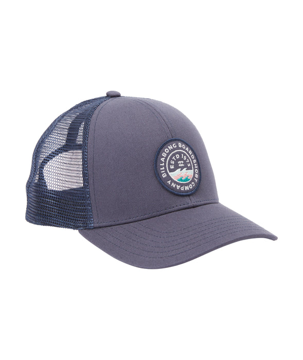 Billabong Youth Walled Trucker Hat-Navy