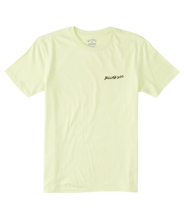 Billabong Boy's Sharky Tee-Light Green