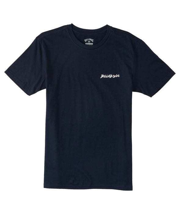 Billabong Boy's Sharky Tee-Navy