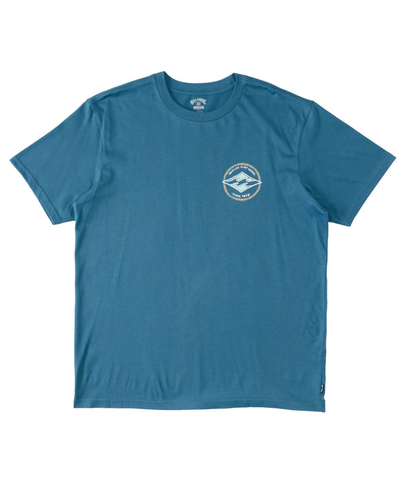 Billabong Boy's Rotor Diamond Tee-Blue Lagoon
