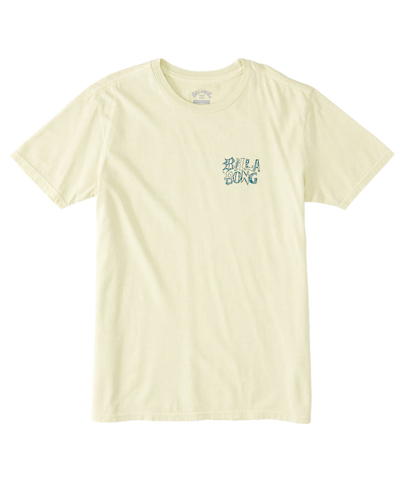 Billabong Boy's Worded Tee-Light Lime