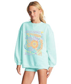 Billabong Making Waves Sweatshirt-Light Lagoon