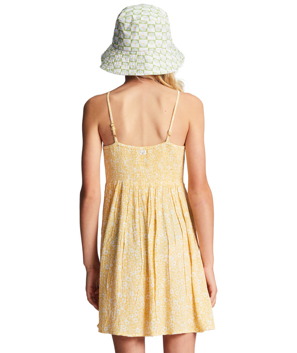 Billabong Sunshine Heart Dress-Golden Peach
