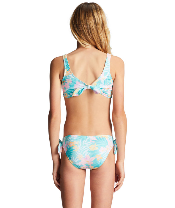 Billabong Mermaid Feels Scoop Tank Bikini-Light Lagoon