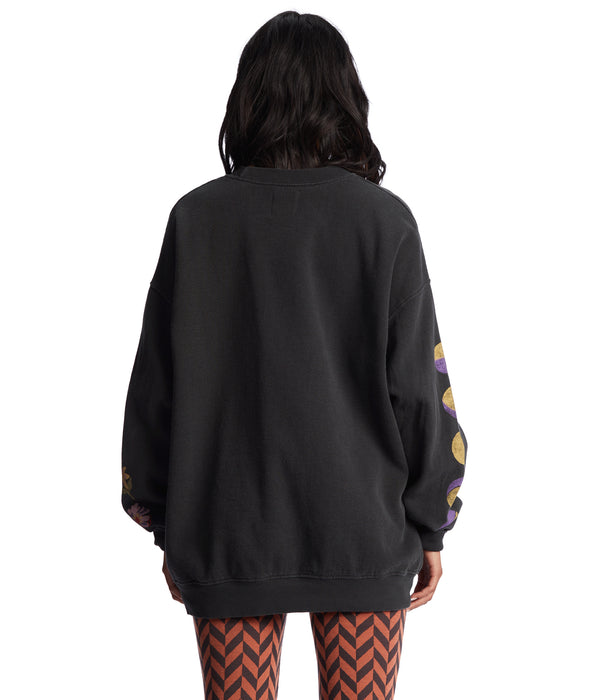 Billabong Ride In Sweatshirt-Black Sands
