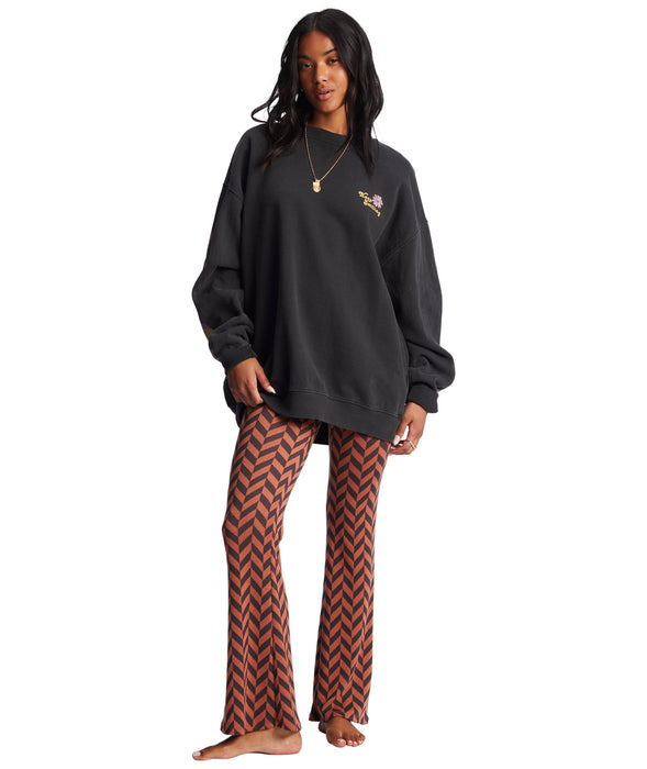 Billabong Ride In Sweatshirt-Black Sands