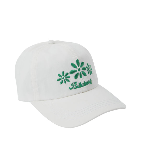 Billabong Dad Cap Hat-White Multi