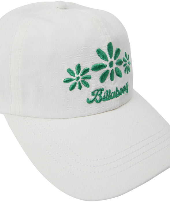 Billabong Dad Cap Hat-White Multi