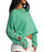 Billabong Beach Boyfriend Crop L/S Tee-Sweet Grass