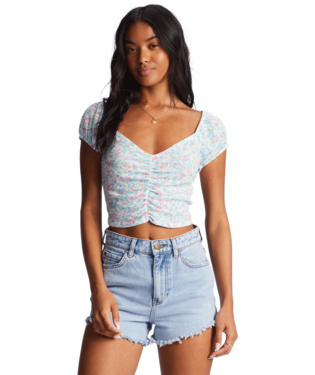 Billabong Pretty Sweet Shirt-Salt Crystal