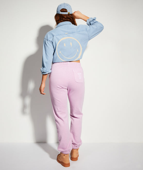 Billabong Happy Saturday Pants-Lady Lavender