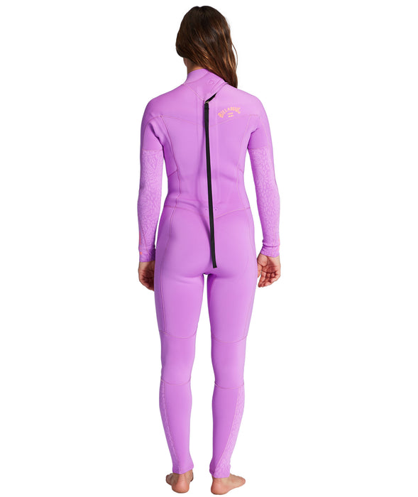 Billabong 302 Synergy BZ Wetsuit-Bright Orchid