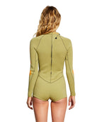 Billabong Spring Fever L/S Springsuit-Split Pea