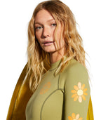 Billabong Spring Fever L/S Springsuit-Split Pea