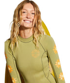 Billabong Spring Fever L/S Springsuit-Split Pea