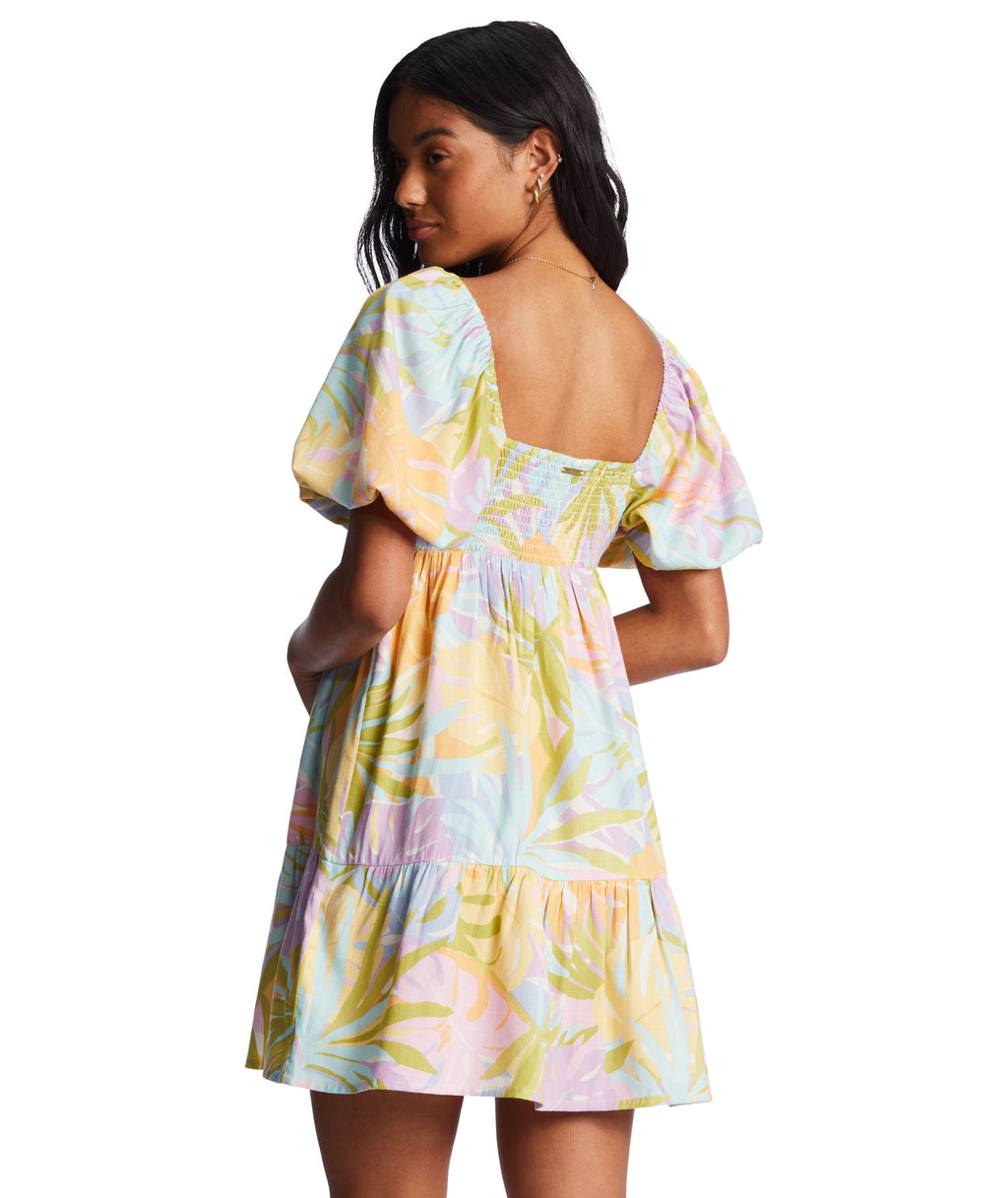 Billabong Be Mine Dress-White/Multi