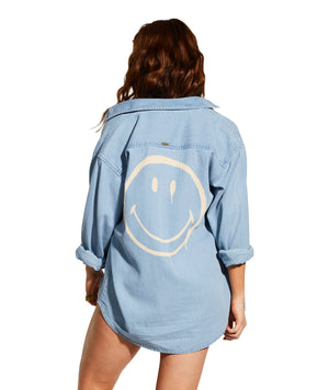 Billabong Down The Coast L/S Shirt-Smiley Wash