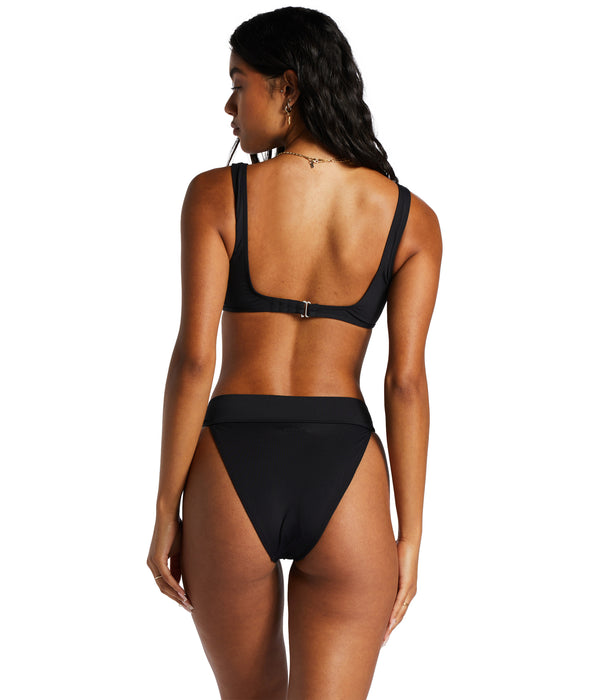 Billabong Sol Searcher Ava Tank Top-Black Pebble
