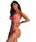Billabong Summer High Fixed Tri Top-Coral Crush
