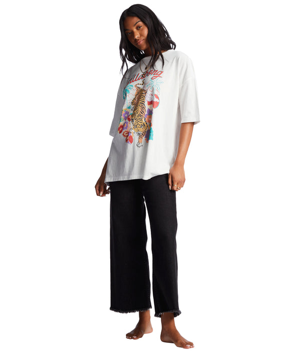 Billabong Easy Tiger Tee-Salt Crystal