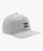 Billabong All Day Snapback Hat-Grey Heather