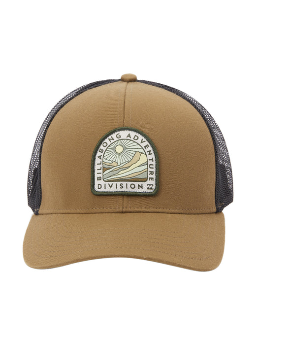 Billabong Walled Adiv Trucker Hat-Military