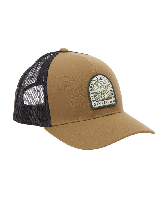 Billabong Walled Adiv Trucker Hat-Military