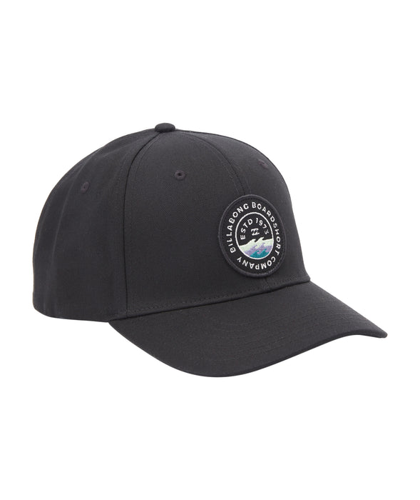 Billabong Walled Snapback Hat-Black